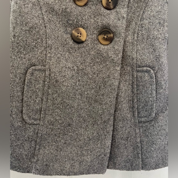 Girls 2 Toddler Gray Old Navy Coat EUC - Picture 4 of 7
